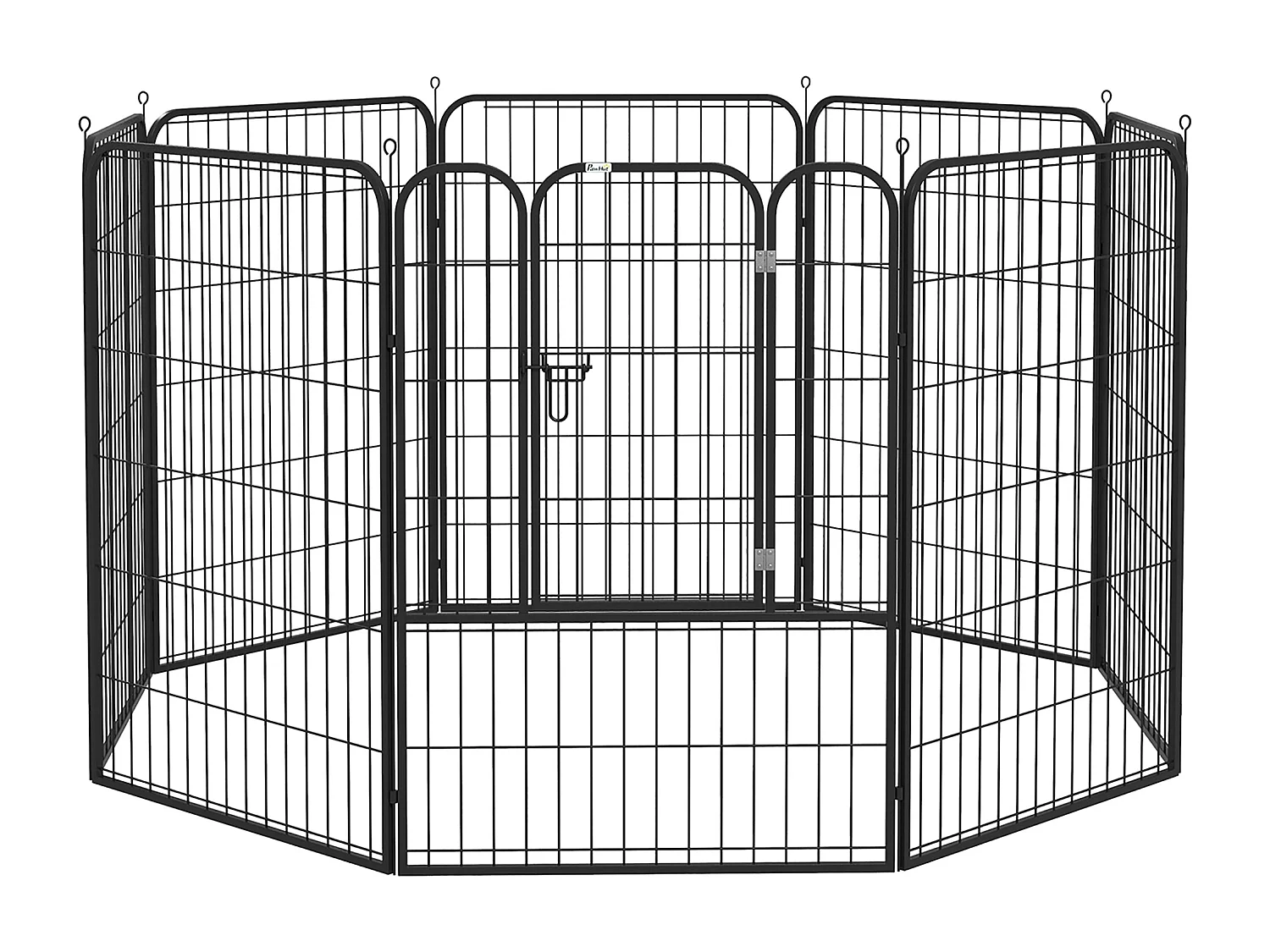 Recinto modulare per cani e cuccioli da interno esterno 8 pz 80x100cm