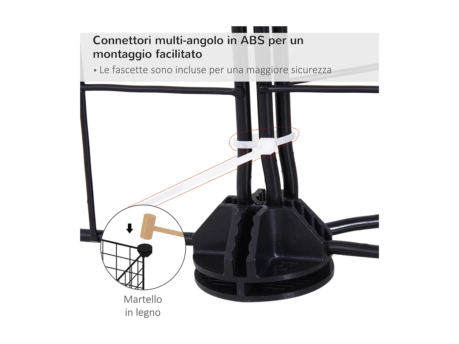 gabbie recinto per cuccioli animali domestici, nero in filo metallico