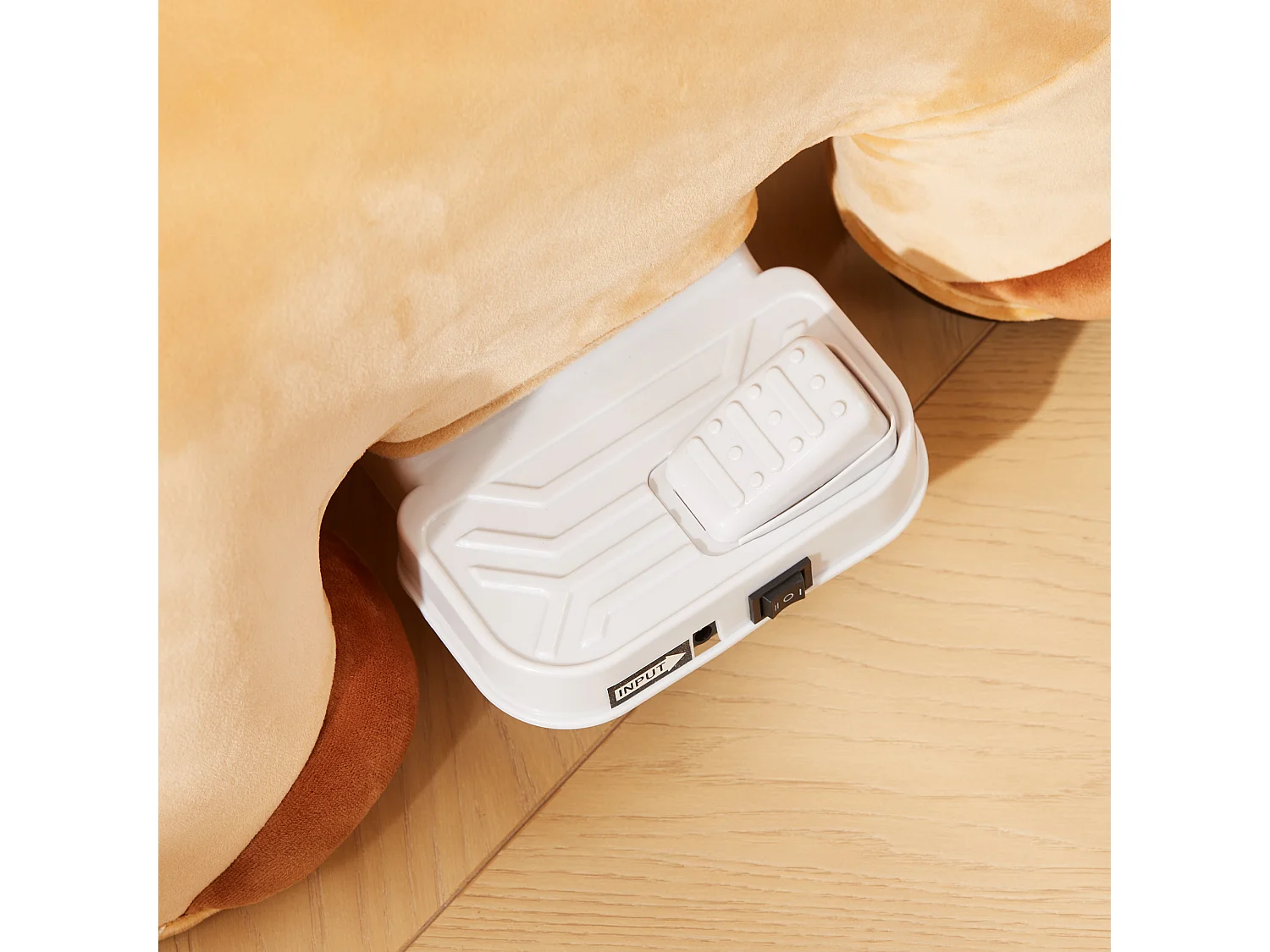 Cavallo cavalcabile elettrico per bambini 18-36 mesi con musica