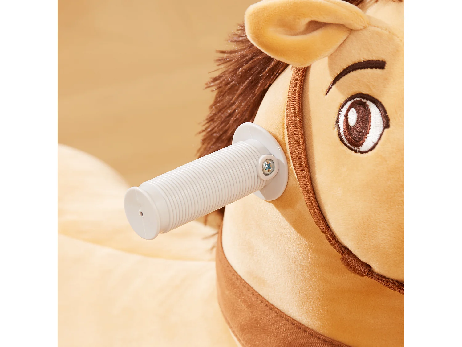 Cavallo cavalcabile elettrico per bambini 18-36 mesi con musica