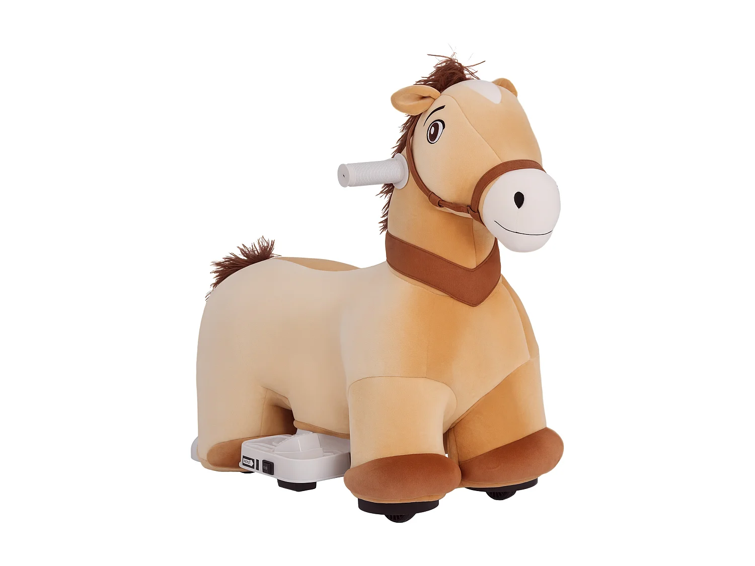 Cavallo cavalcabile elettrico per bambini 18-36 mesi con musica