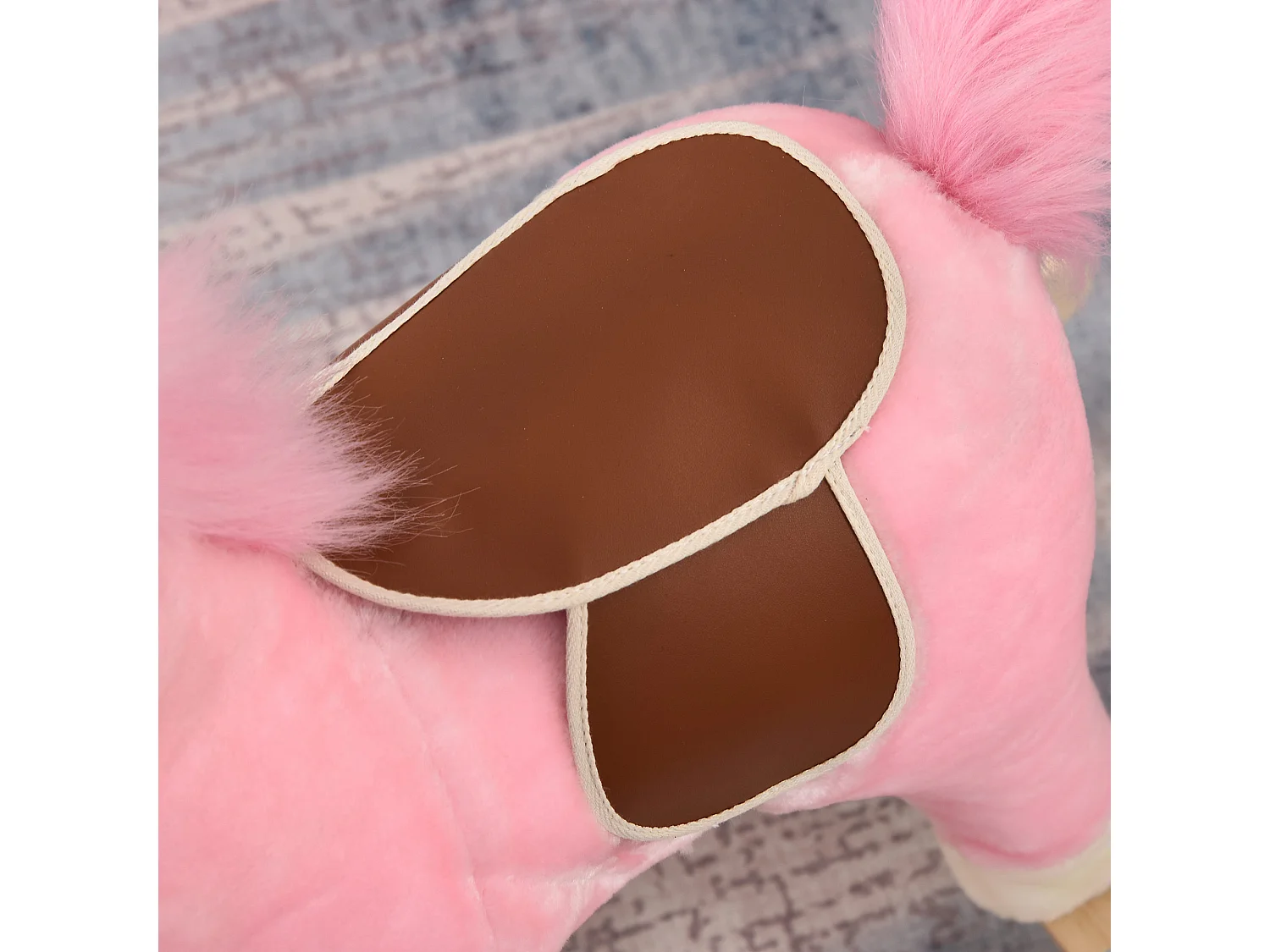 Cavallo a dondolo giocattolo bambini 36-72 mesi rosa