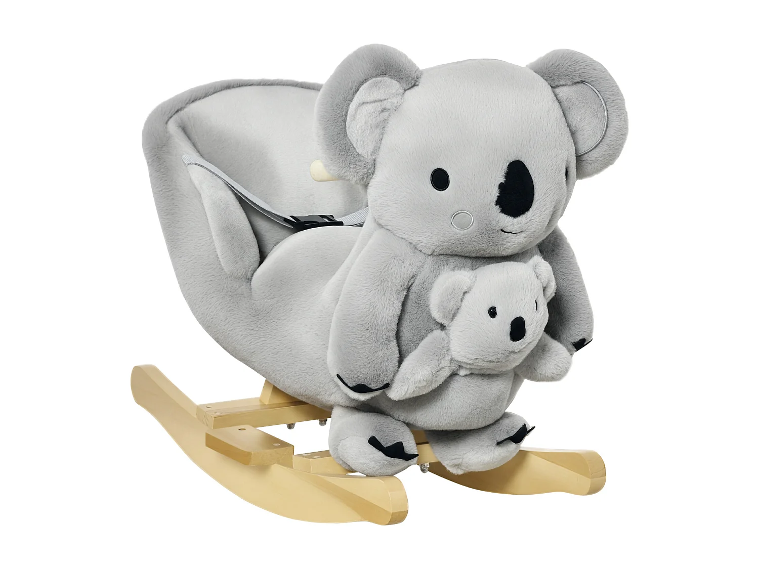 Cavallo a dondolo koala per bambini 18-36 mesi 60x33x50cm