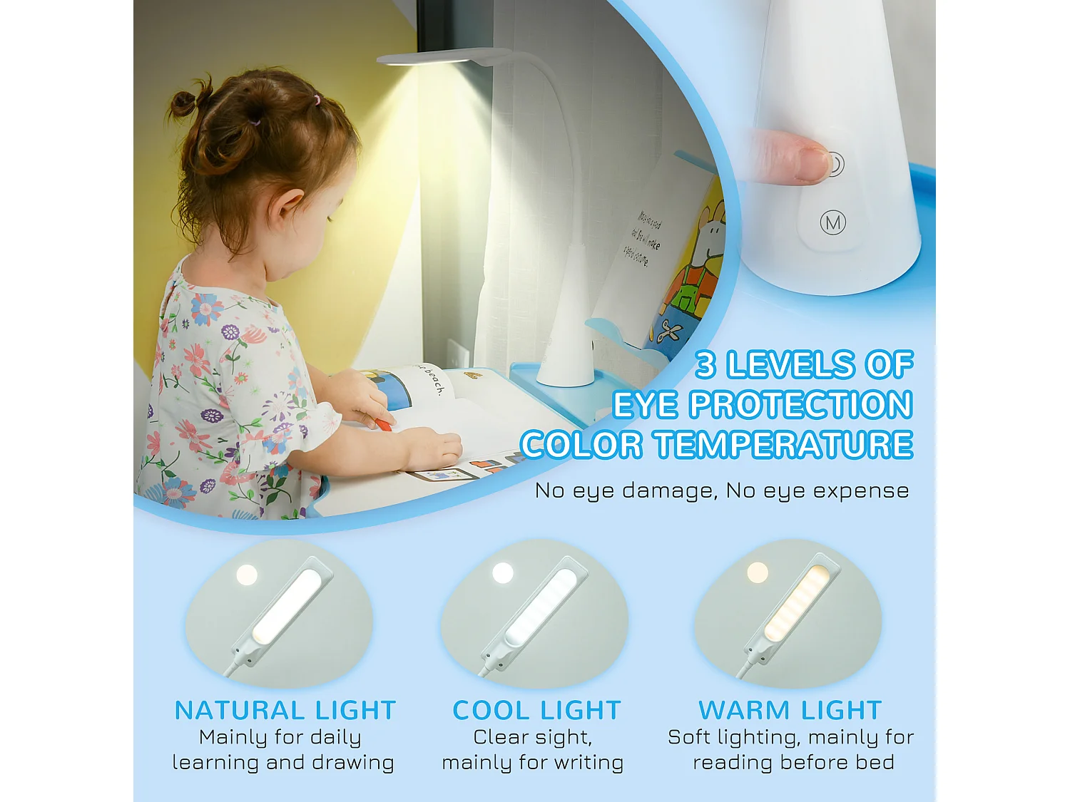 Banco scuola con sedia per bimbi 6-12 anni altezza regolabile