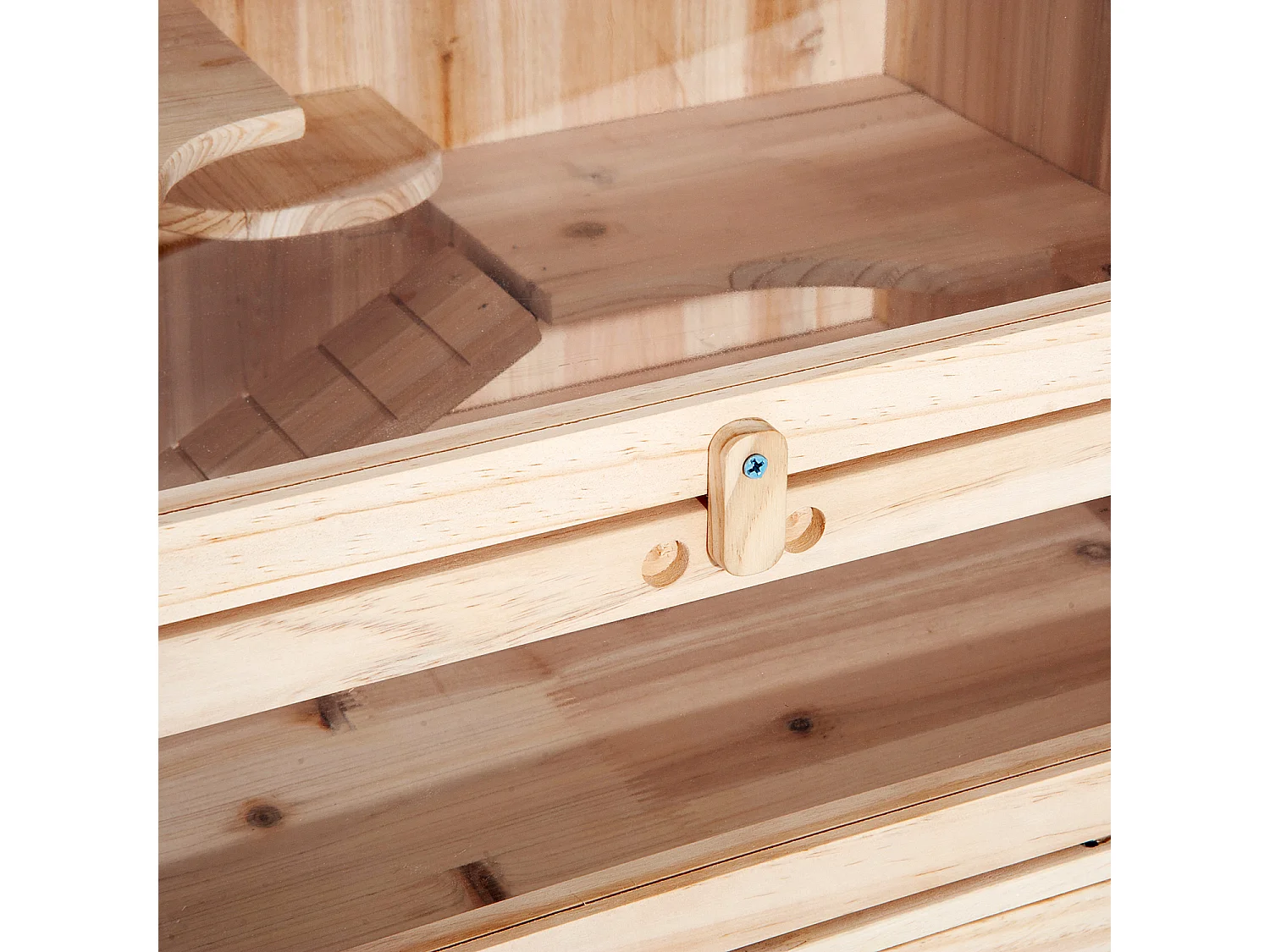 Gabbia per criceti gabbia per porcellino d'india con 4 ripiani