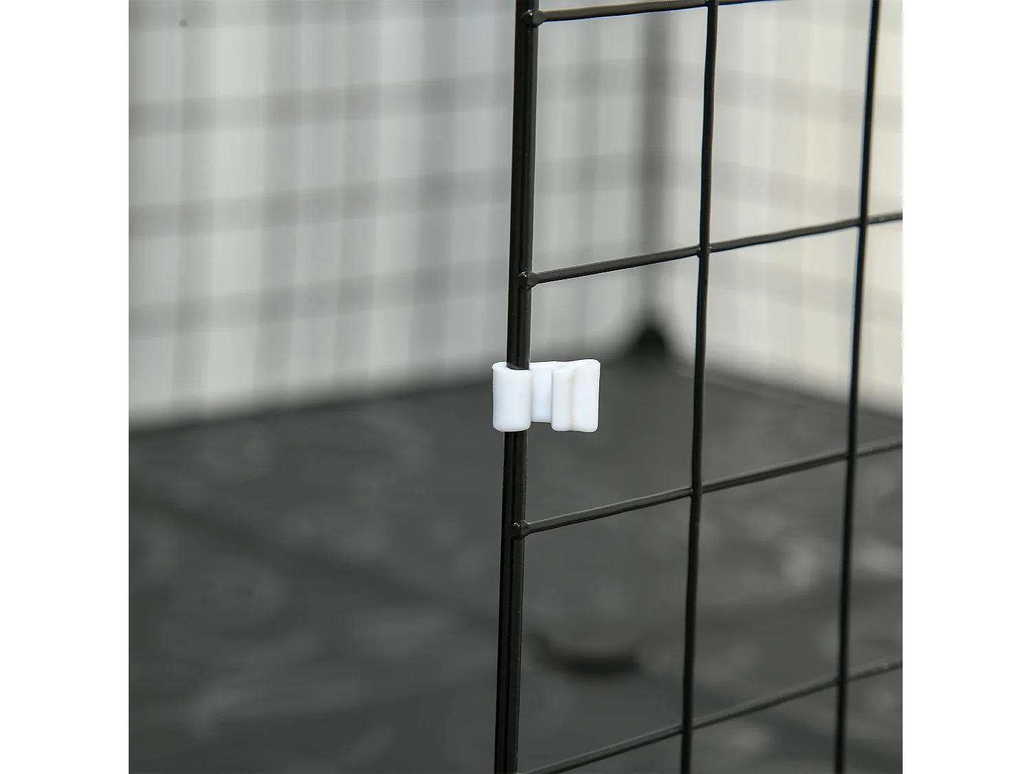 Recinto box per conigli e roditori modulabile in metallo con accessori