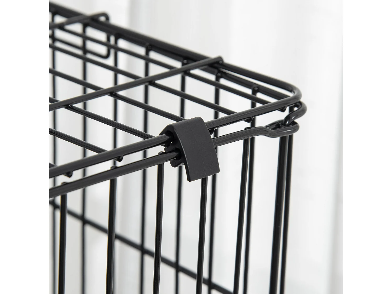 Gabbia a 3 piani in metallo per roditori conigli e furetti