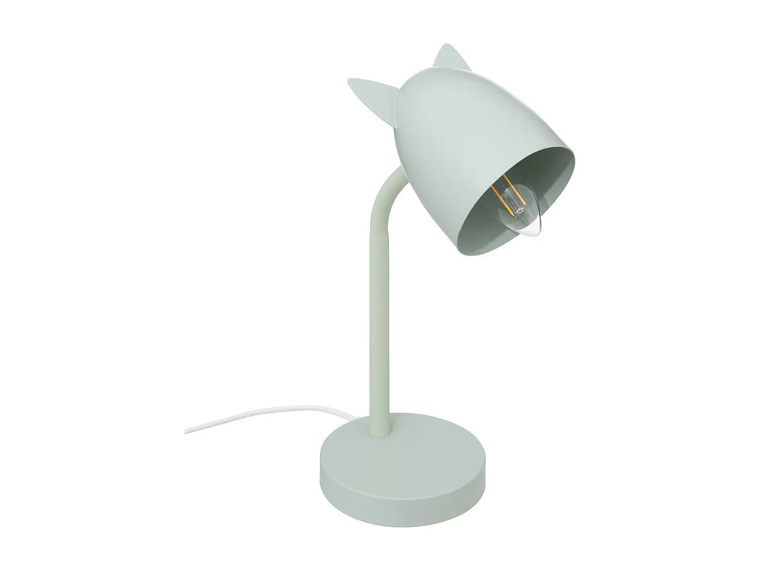 Lampe à Poser en Métal "Oreilles" 31cm Vert