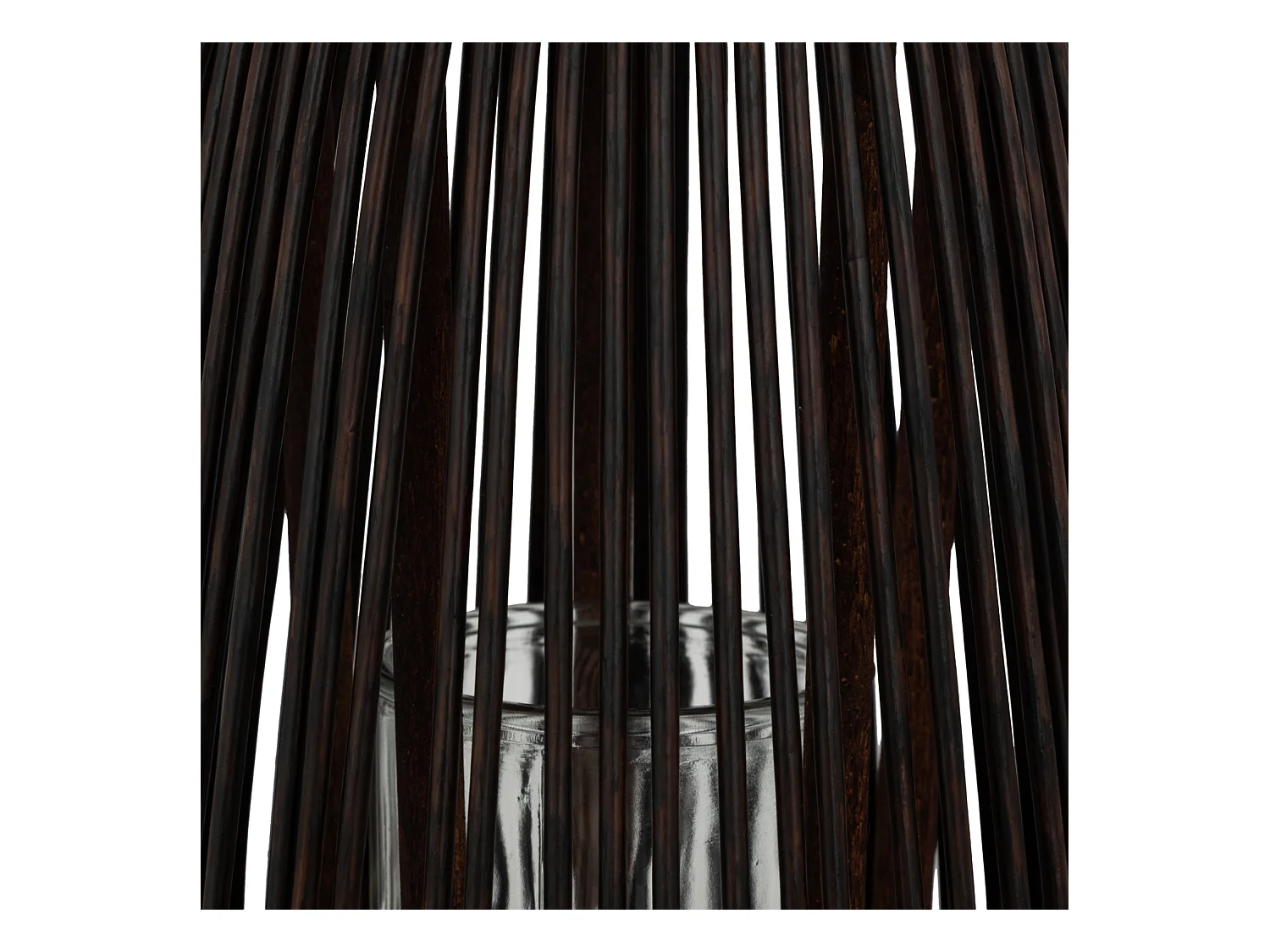 Lanterne Avec Anse "Hopia" 31cm Marron