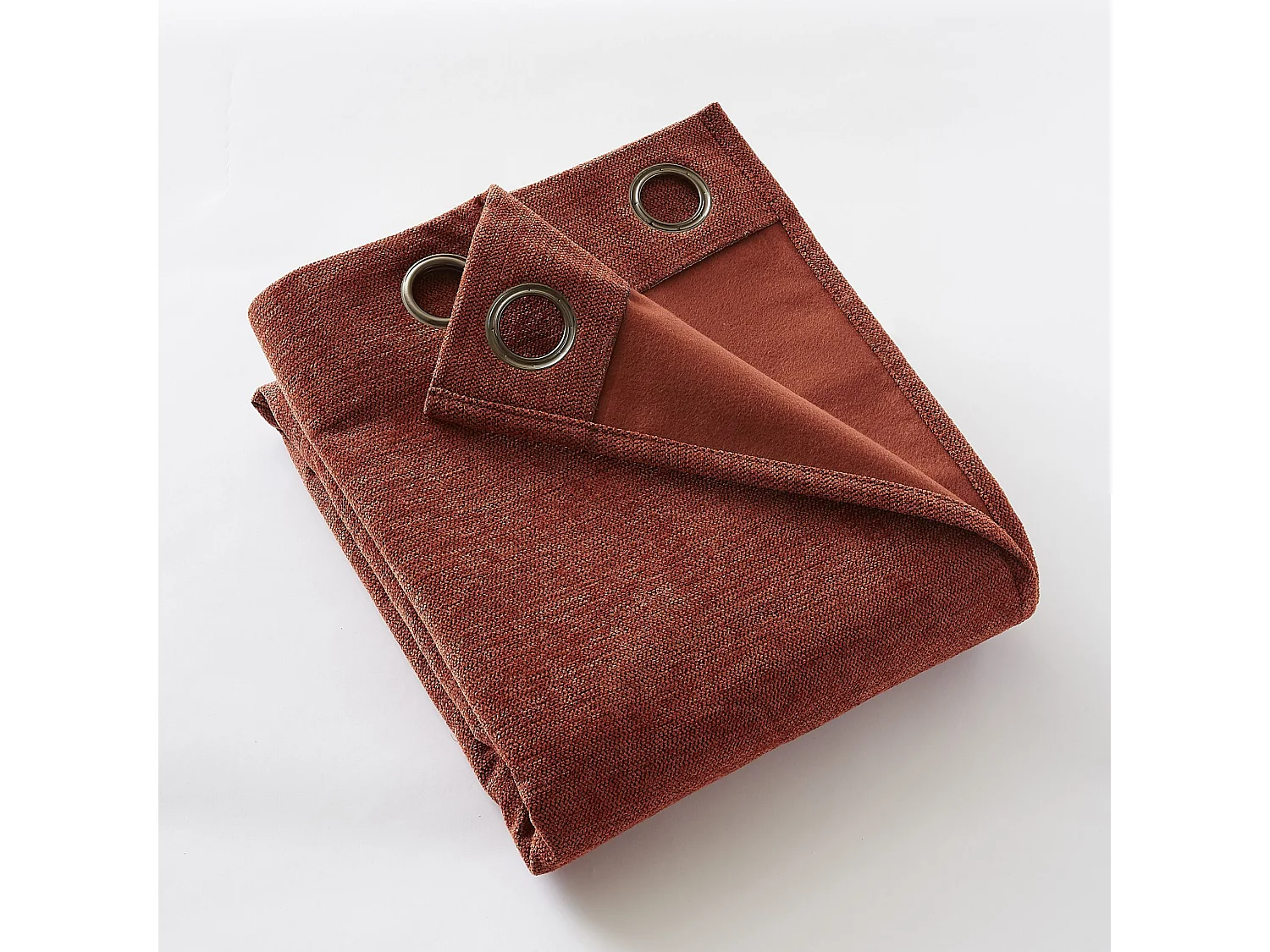 Rideau occultant thermique polaire 140x240 terracotta Bjorn