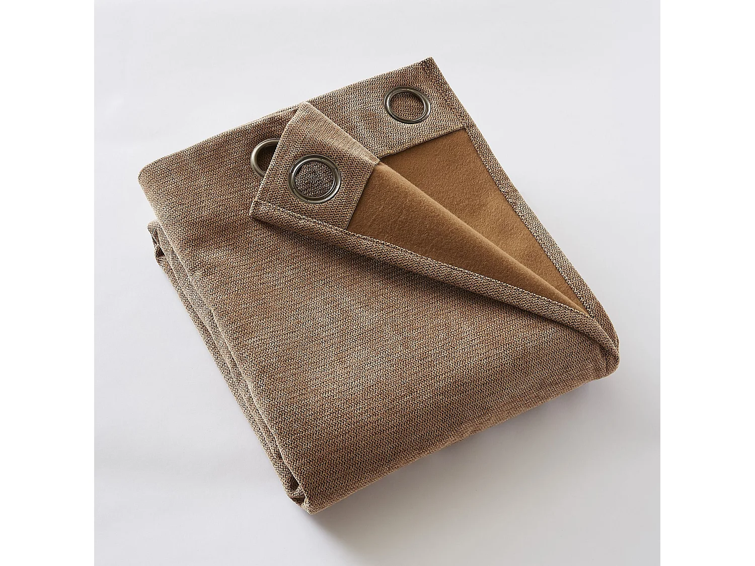 Rideau occultant thermique polaire 140x180 camel Bjorn