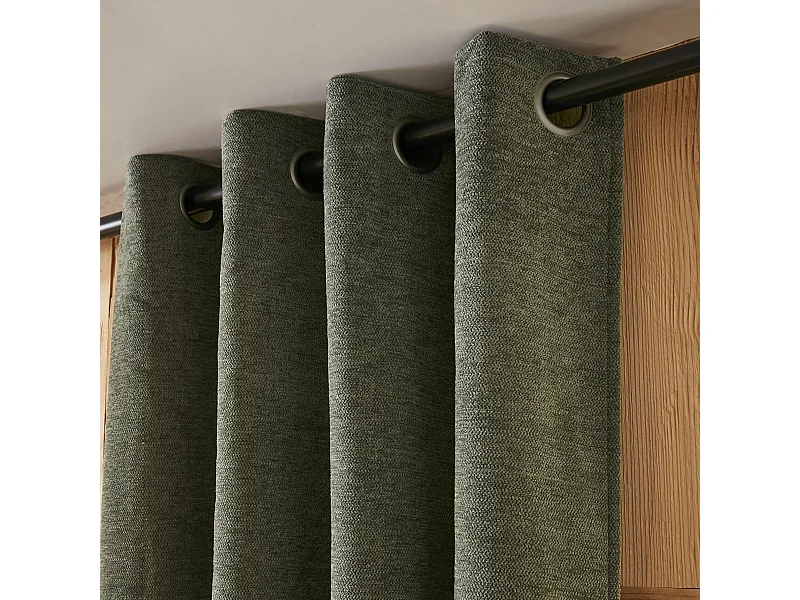 Rideau occultant thermique polaire 140x240 romarin Bjorn