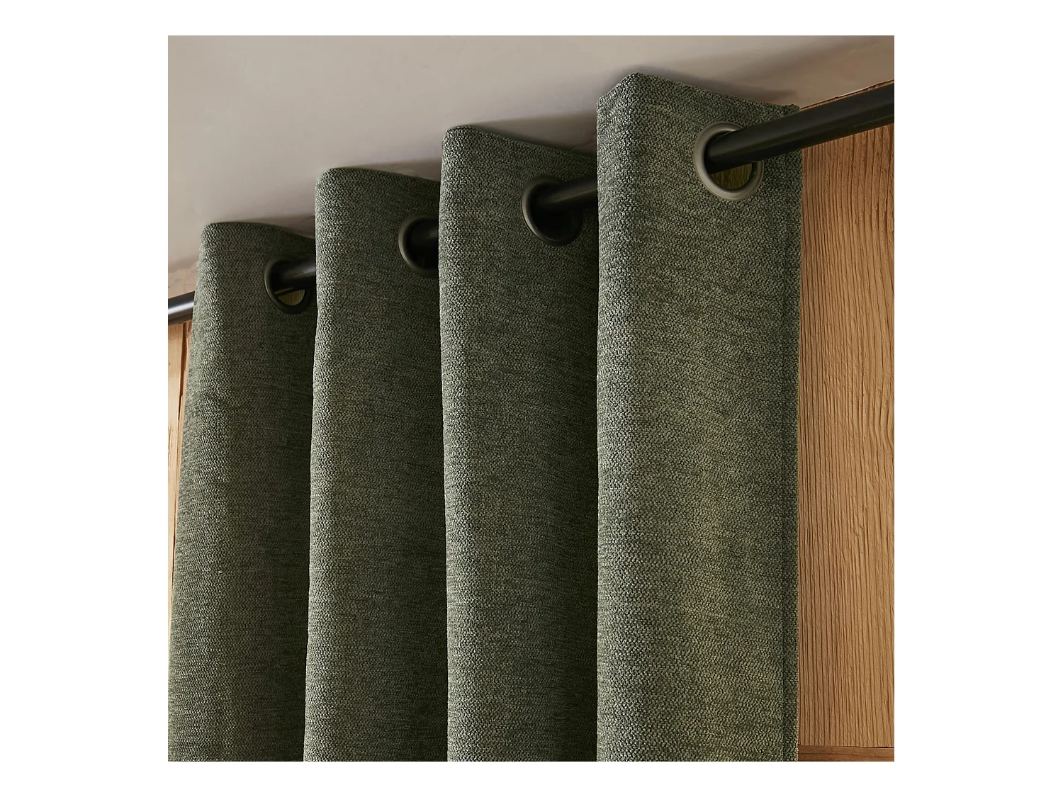 Rideau occultant thermique polaire 140x240 romarin Bjorn