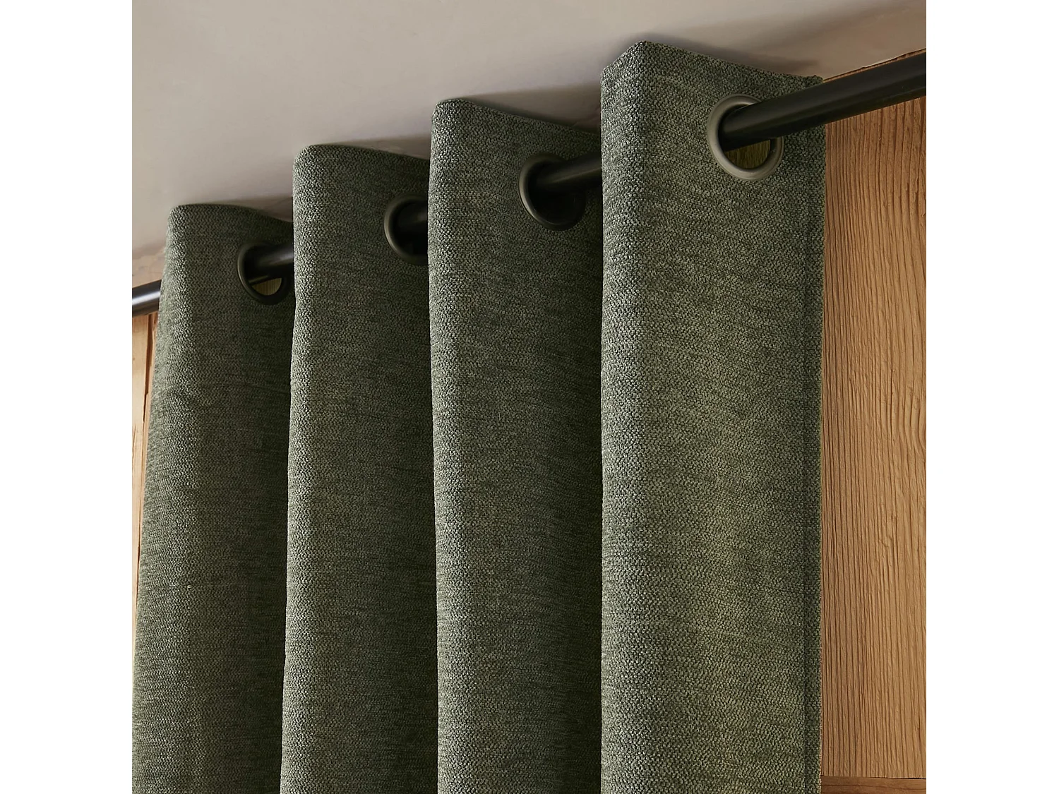 Rideau occultant thermique polaire 140x240 romarin Bjorn