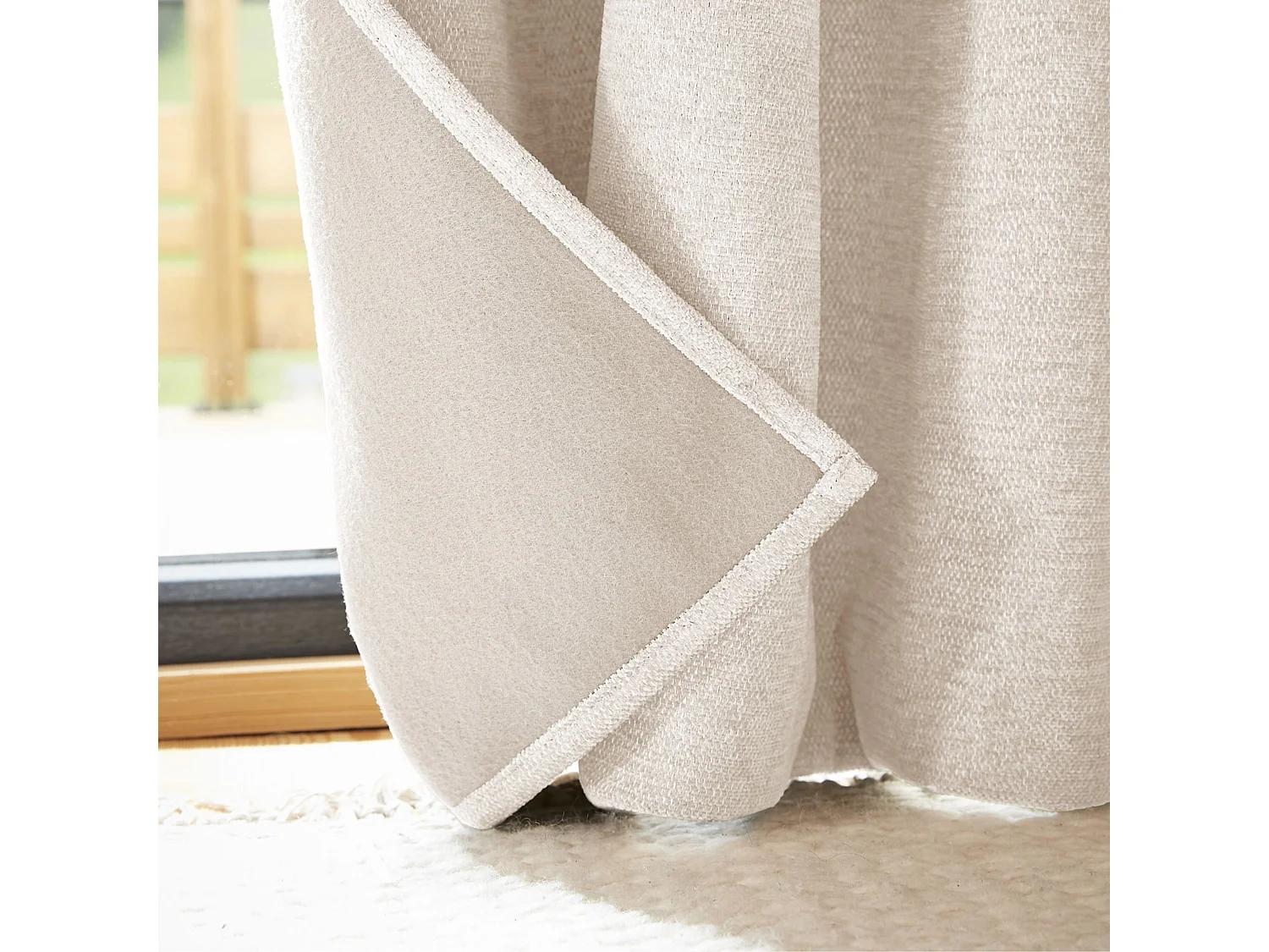 Rideau occultant thermique polaire 140x240 pampa Bjorn