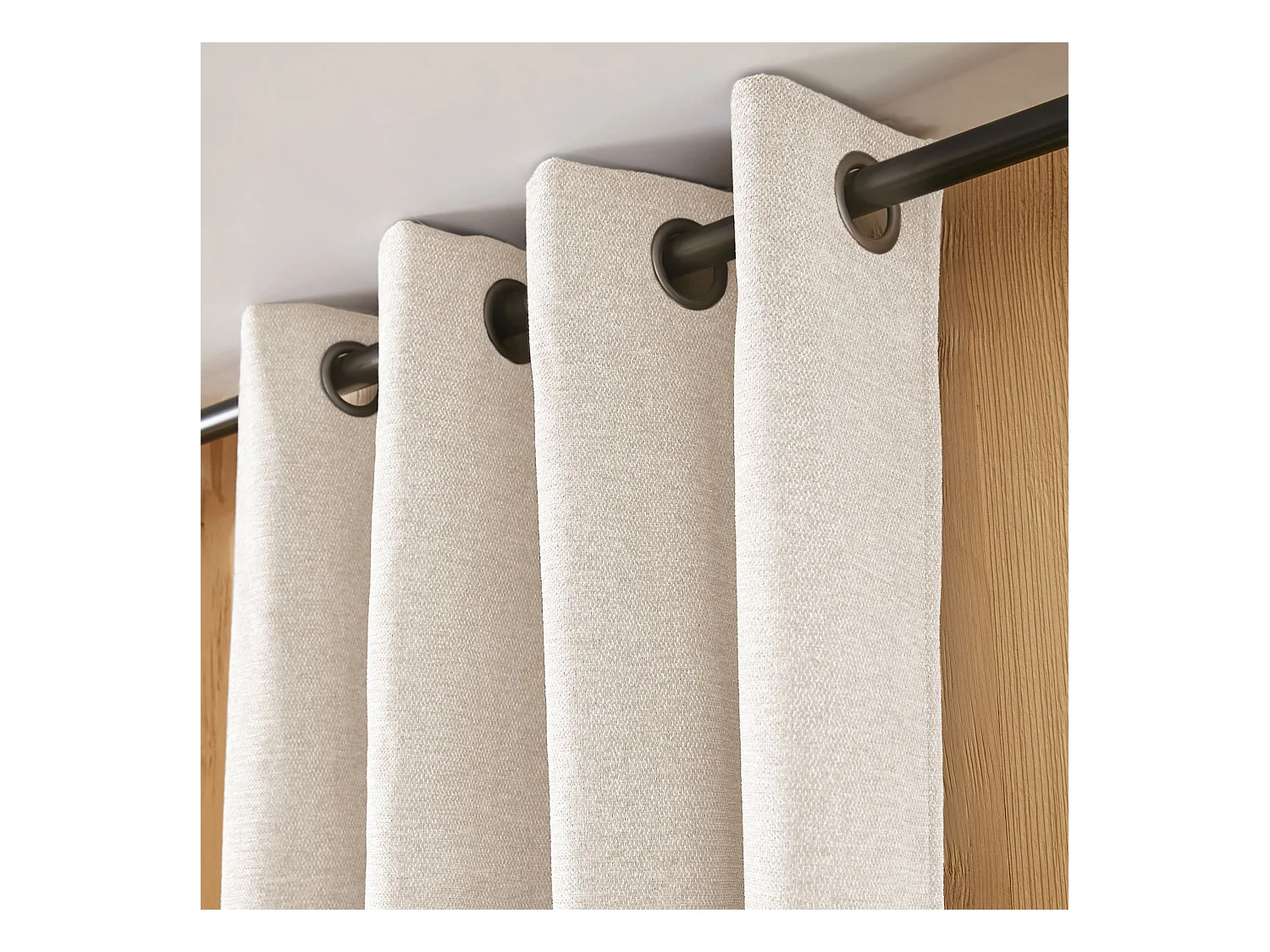 Rideau occultant polaire 140x240 pampa Bjorn