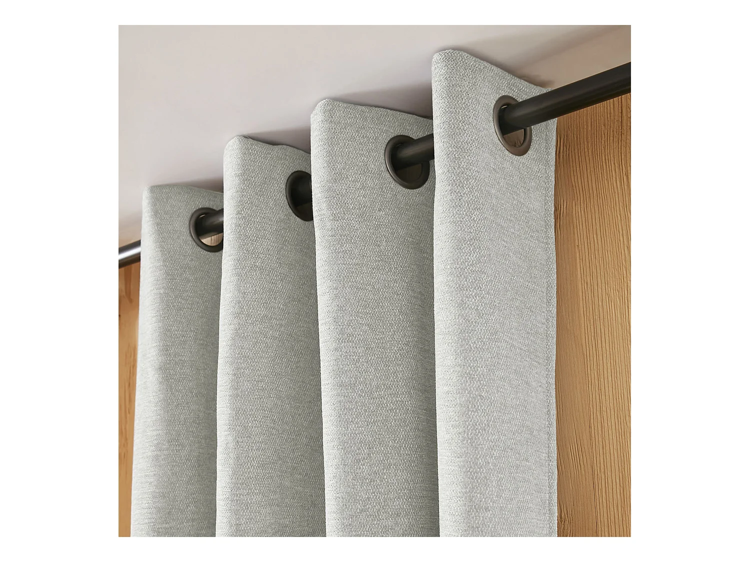 Rideau occultant polaire 140x240 eucalytpus Bjorn