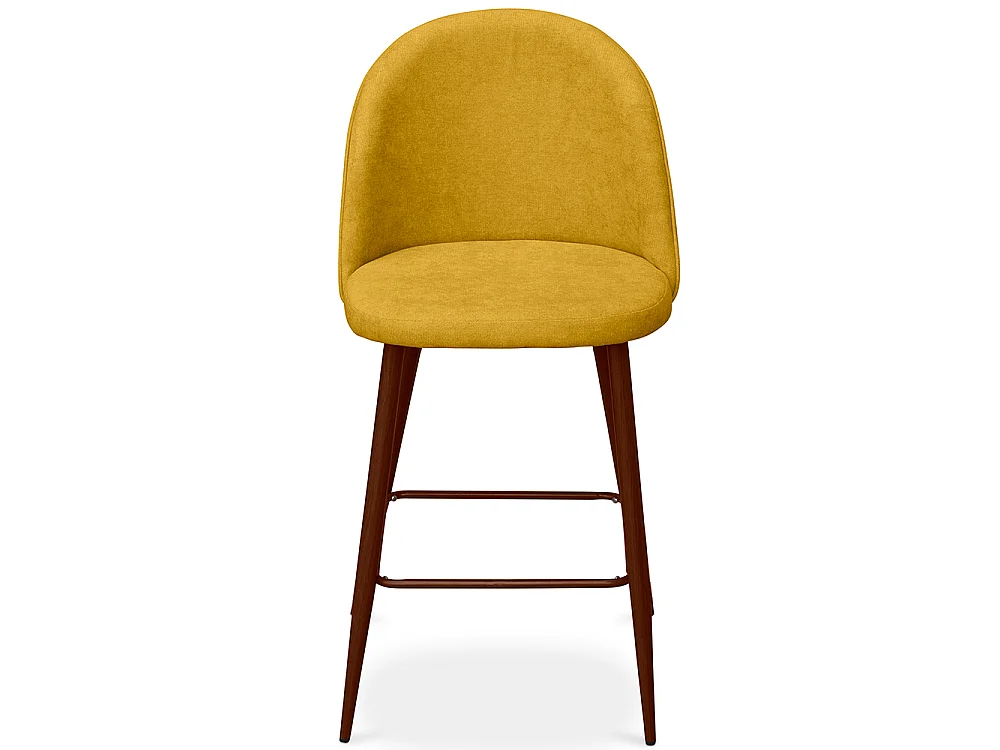 Polsterhocker aus Stoff - Skandinavisches Design - 66cm- Evelyne