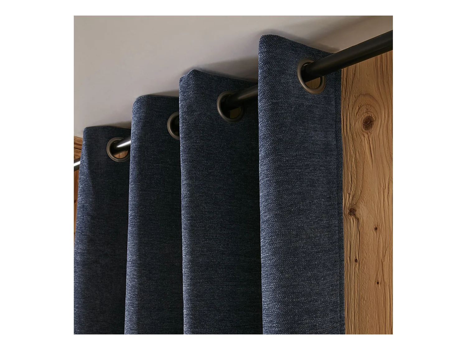 Rideau occultant thermique polaire 140x240 minuit Bjorn