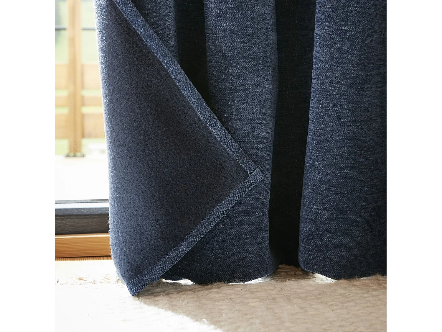 Rideau occultant thermique polaire 140x240 minuit Bjorn