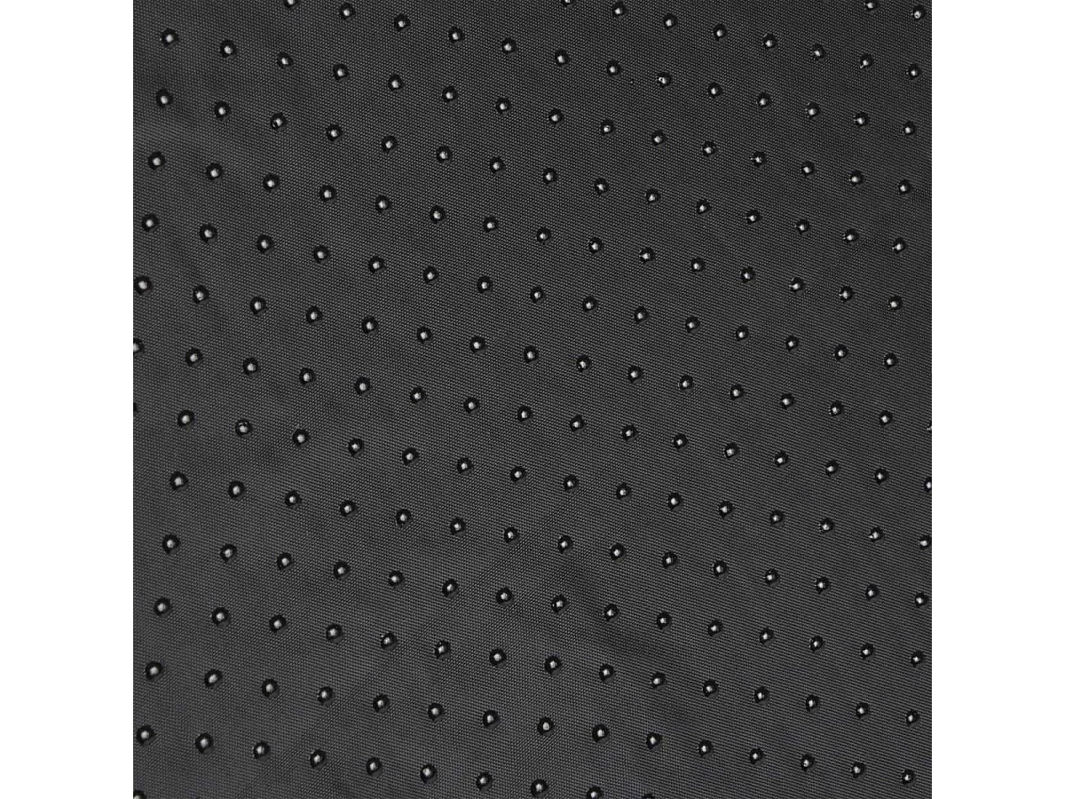 Coussin Rectangle Chien & Chat Velours "Crafty" 100cm Noir