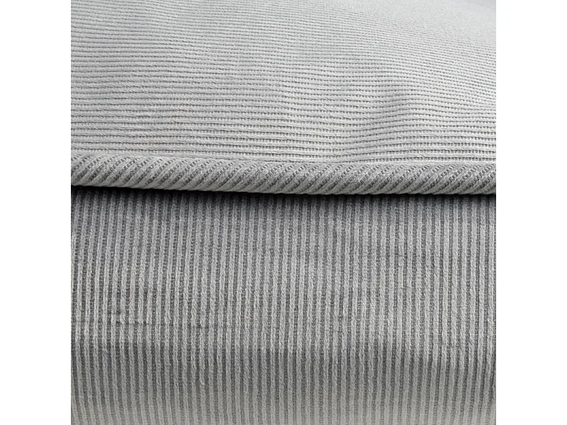 Coussin Rectangle Chien & Chat Velours "Crafty" 100cm Gris