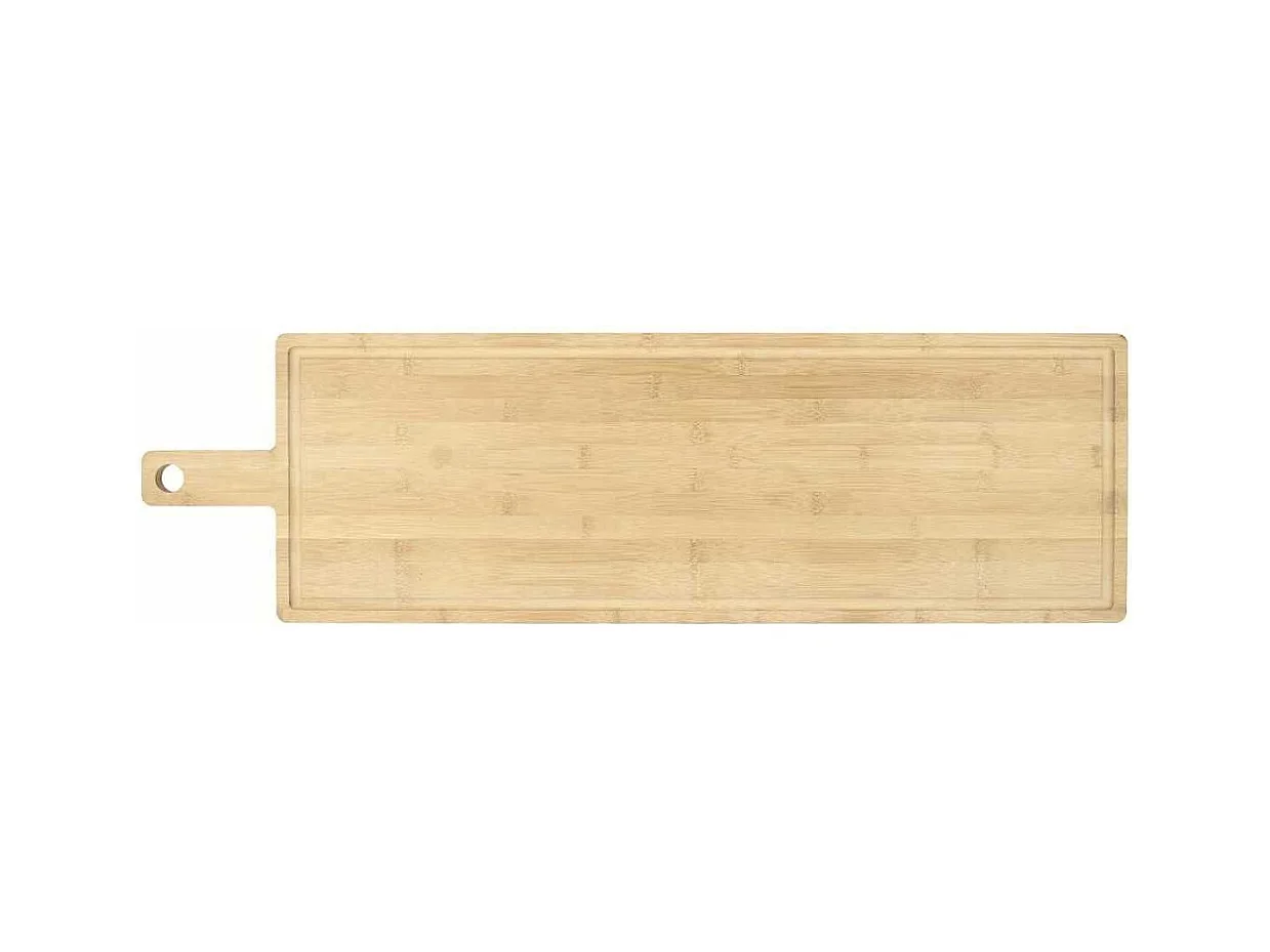 Planche rectangulaire en bois de bambou (88cm)