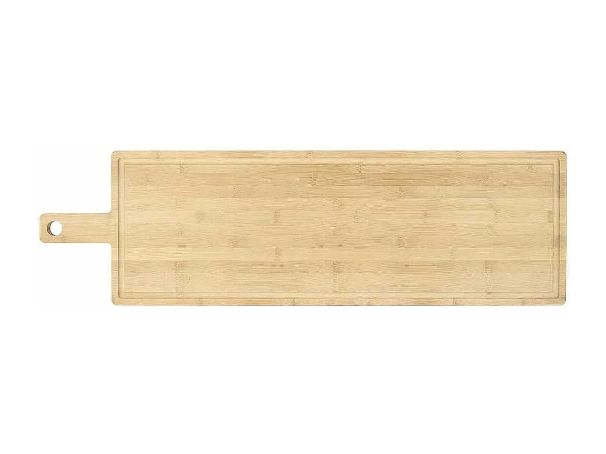 Planche rectangulaire en bois de bambou (88cm)