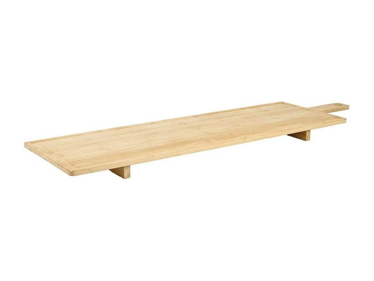 Planche rectangulaire en bois de bambou (88cm)
