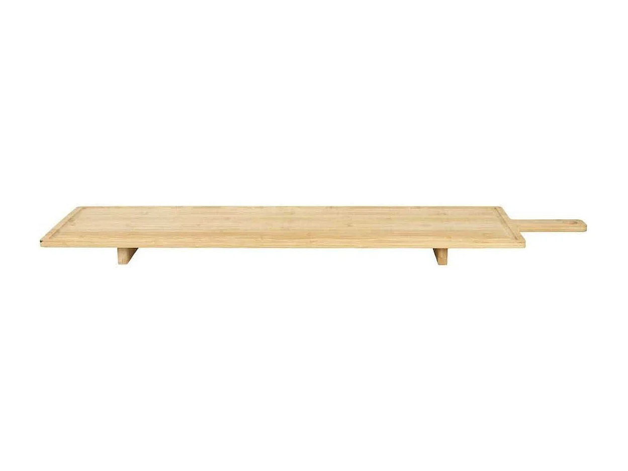 Planche rectangulaire en bois de bambou (88cm)
