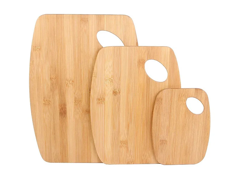 Set de 3 Planches à Découper en Bambou - KWEST