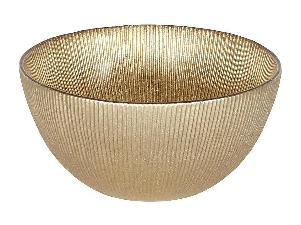 Lot de 6 Bols en Verre Doré 70cl - FALON