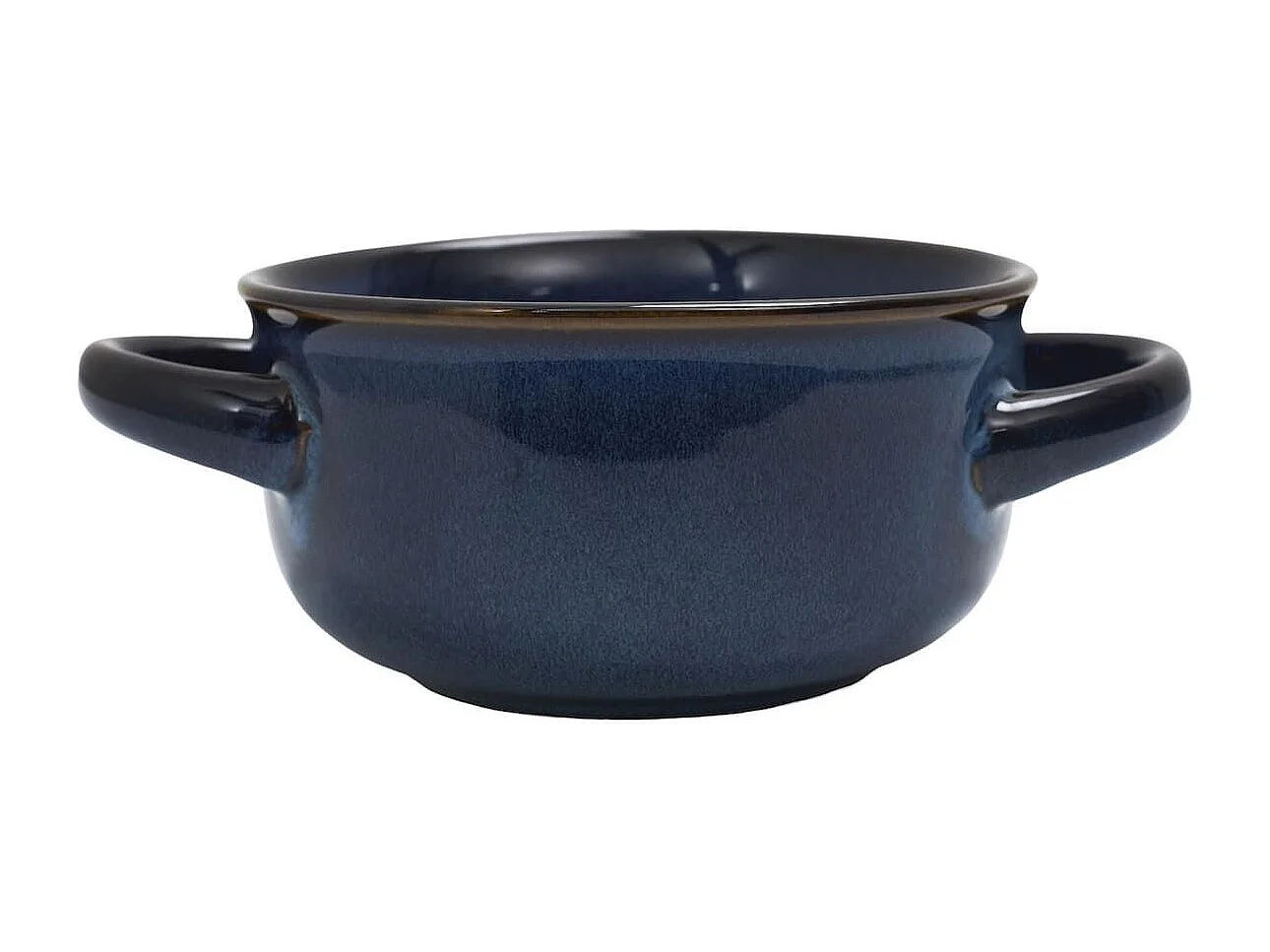 Set de 6 bols à soupe en Grés du Temps bleu (60ml)