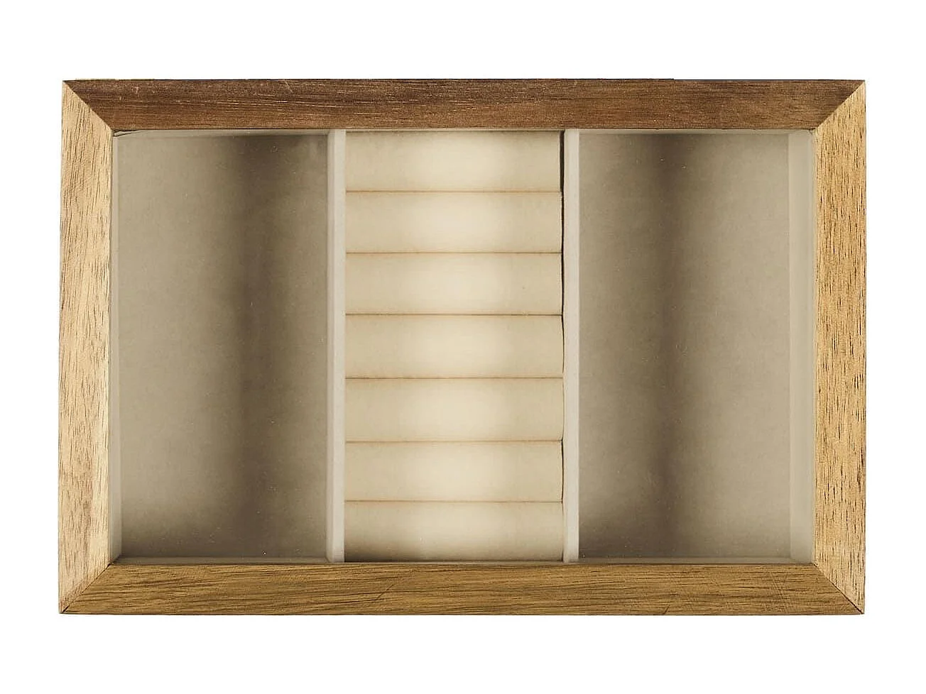 Boîte à Bijoux en Verre et Bois Massif - FRALIX