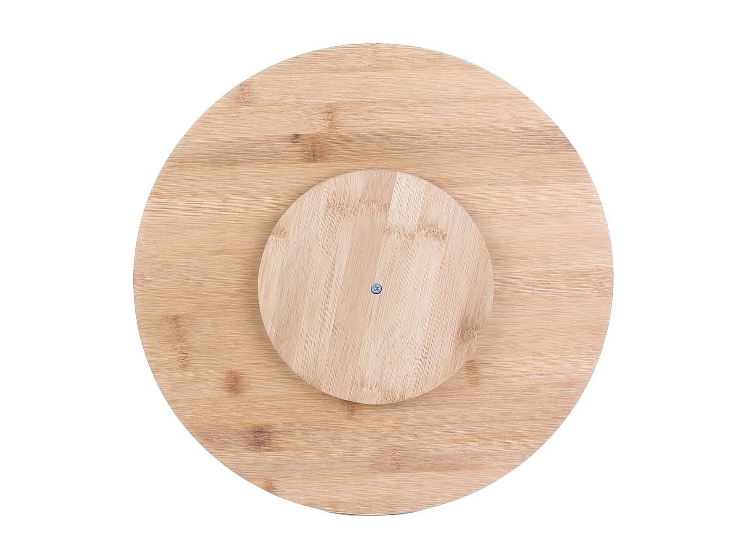 Plateau Tournant Rond Ø35cm en Bambou - KORIA