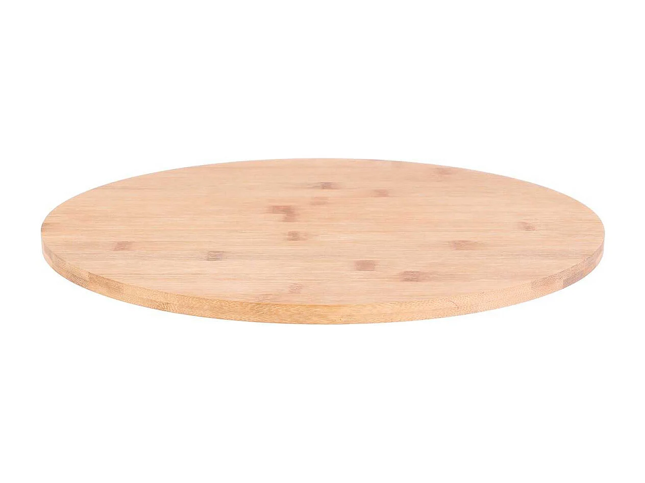 Plateau Tournant Rond Ø35cm en Bambou - KORIA