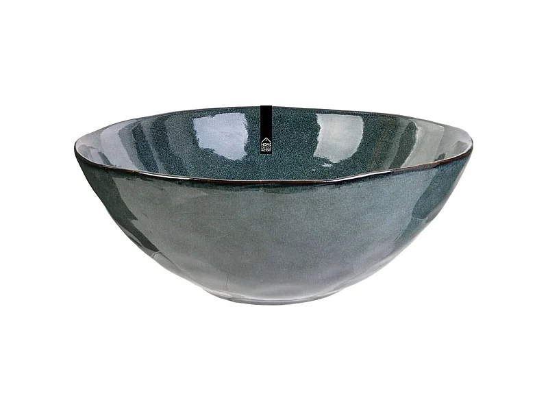 Saladier Ø38cm en Grés du Temps Bleu - AZUR