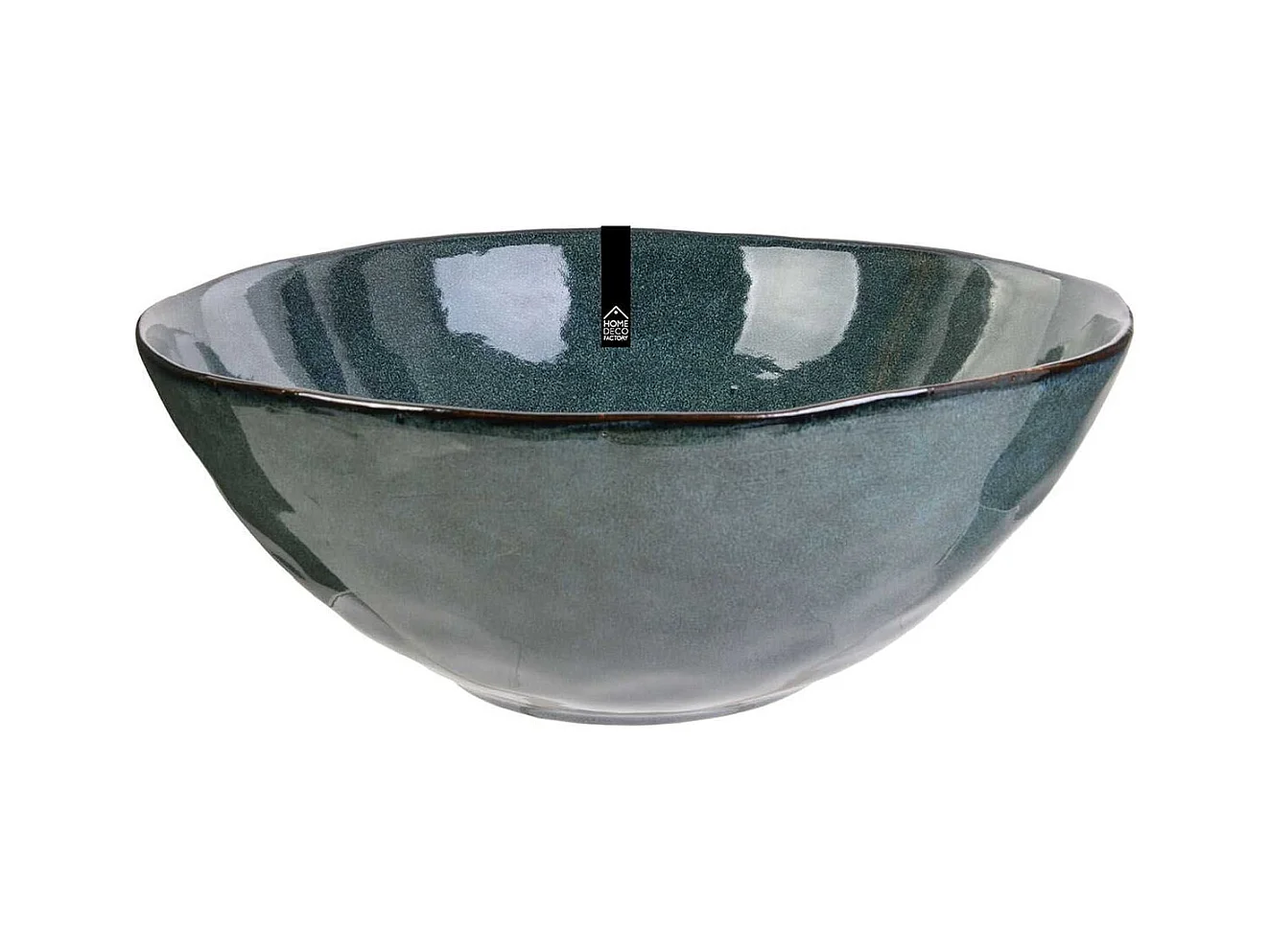 Saladier Ø38cm en Grés du Temps Bleu - AZUR