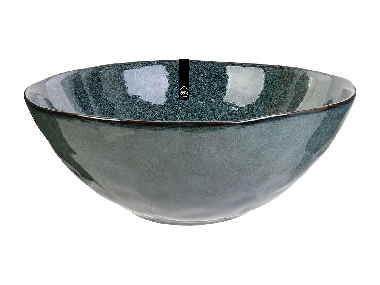 Saladier Ø38cm en Grés du Temps Bleu - AZUR