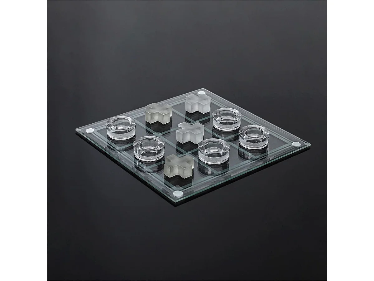 Jeu du Tic Tac Toe en Verre - ERICSON