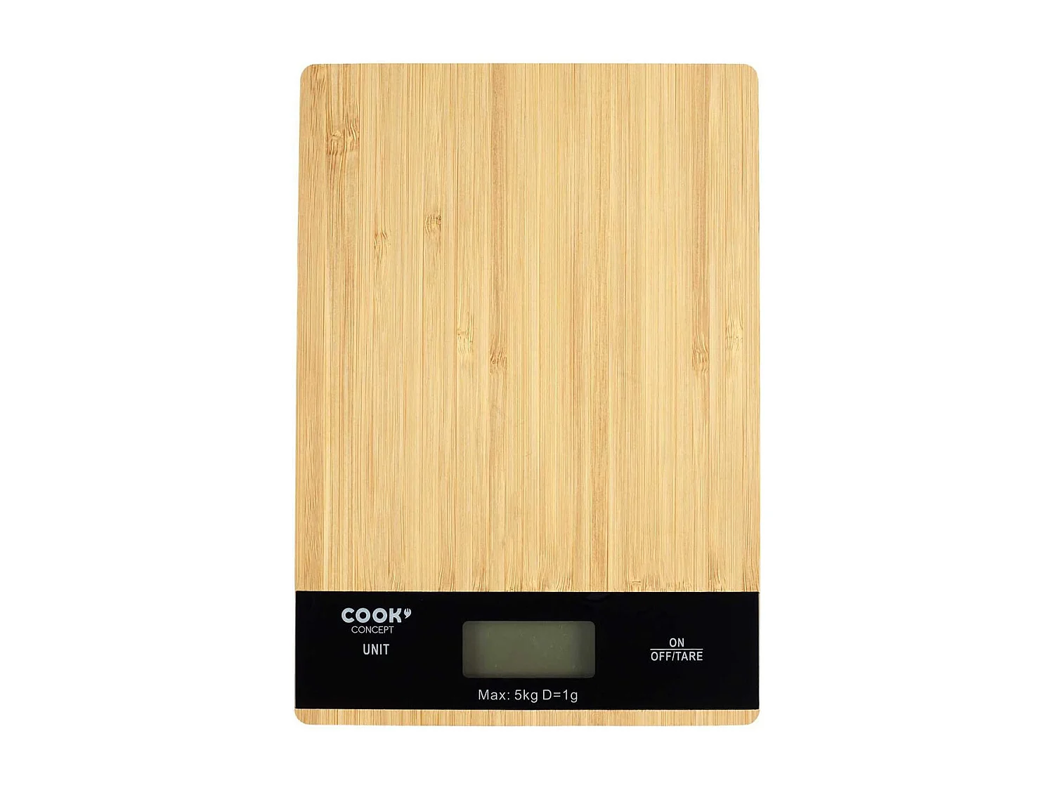 Balance de Cuisine Numérique en Bambou - MARYN
