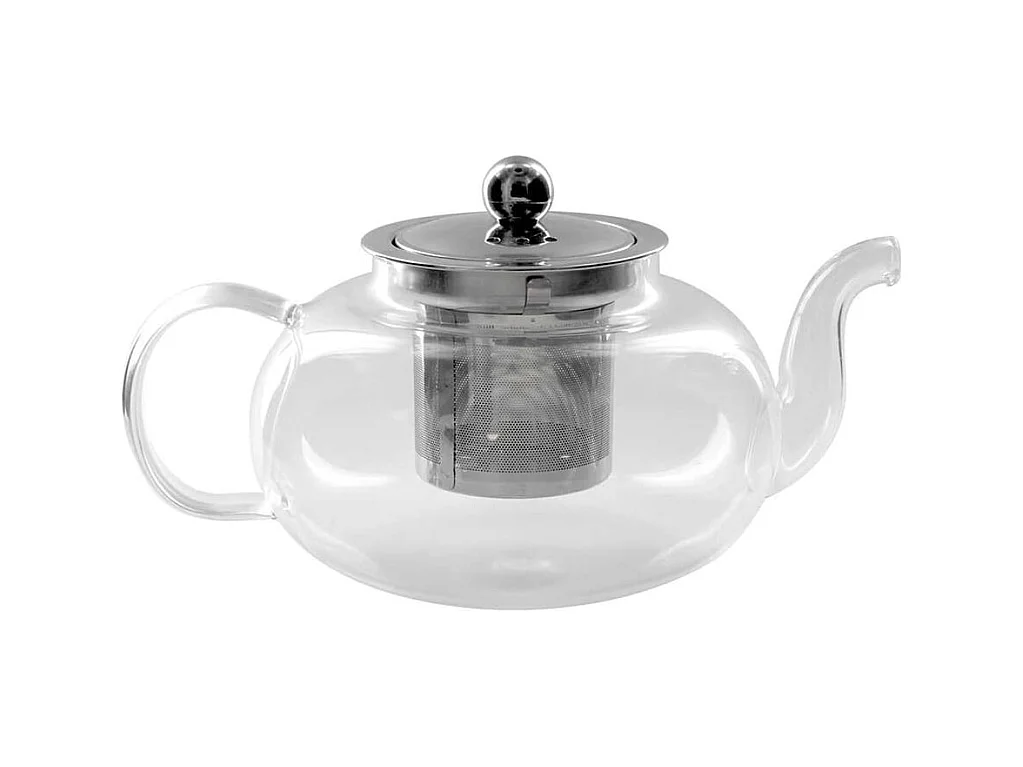 Théière en Verre avec Infuseur en Inox 700ml - ALADIN