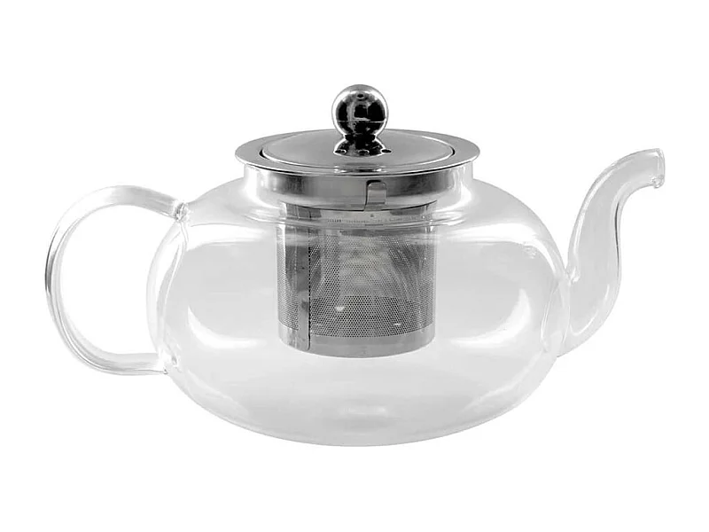 Théière en Verre avec Infuseur en Inox 700ml - ALADIN
