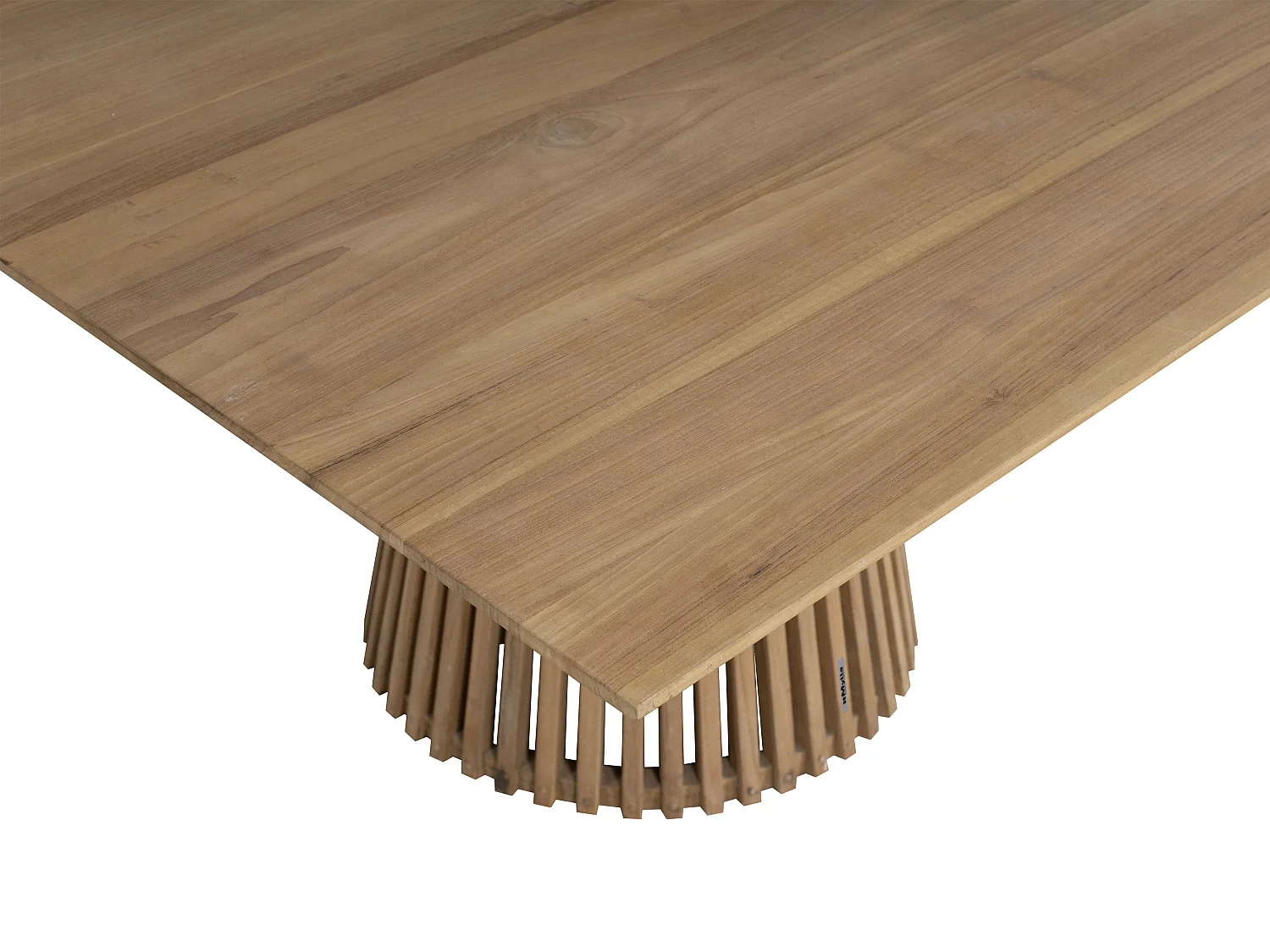 Tavolo da pranzo da giardino L.135 cm in Teak Naturale chiaro  - TRIANI di MYLIA