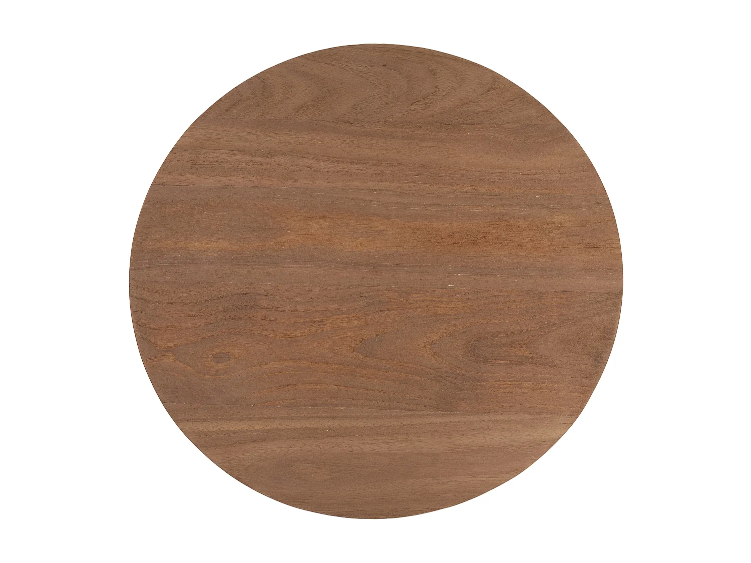 Tavolo supplementare da giardino D.50 cm in in Teak Naturale chiaro - TRIANI