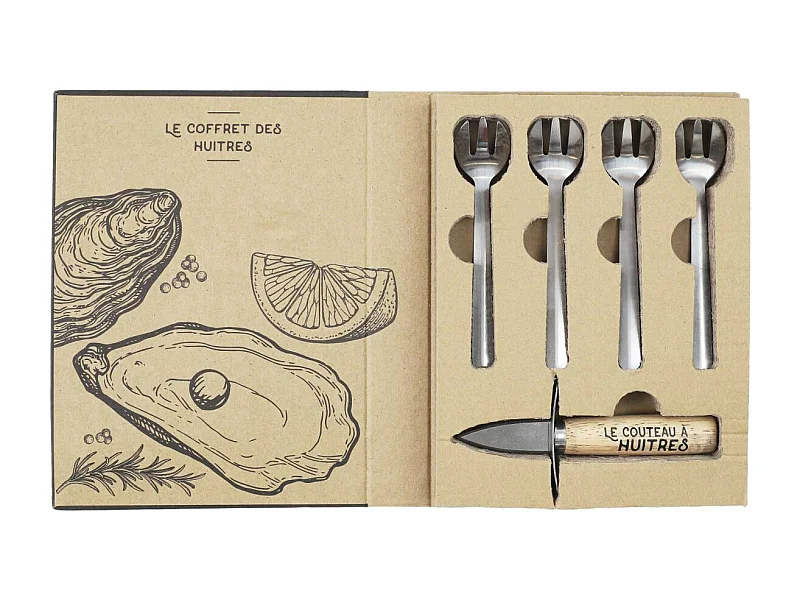 Coffret en Bois Spécial Huîtres - OSTRA