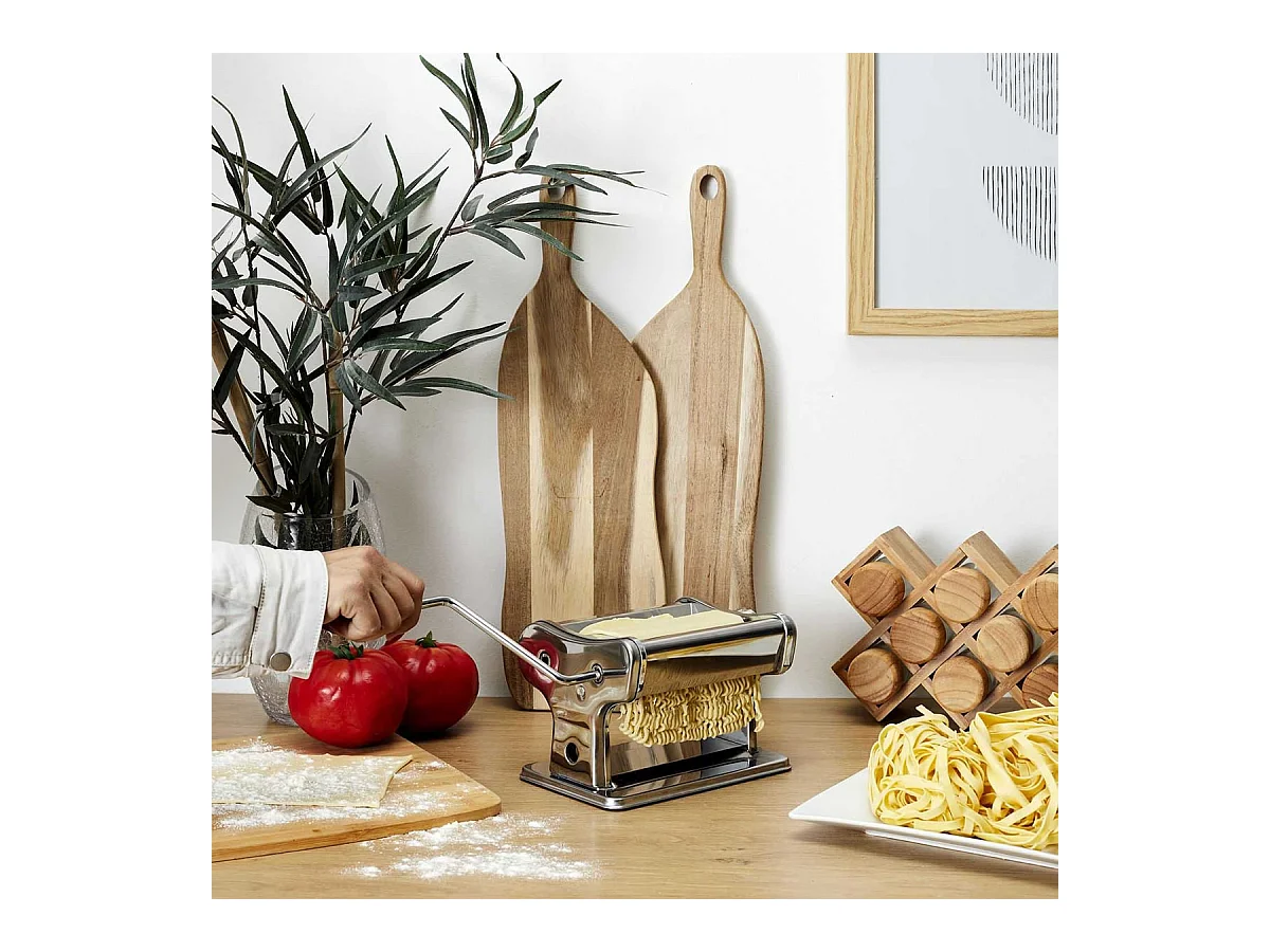 Machine à Pâtes en Inox Laminoir Manuel - NAPOLI