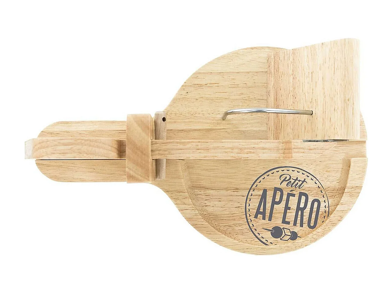 Trancheuse à Charcuterie Manuelle en Bois Ronde - ROSETTE