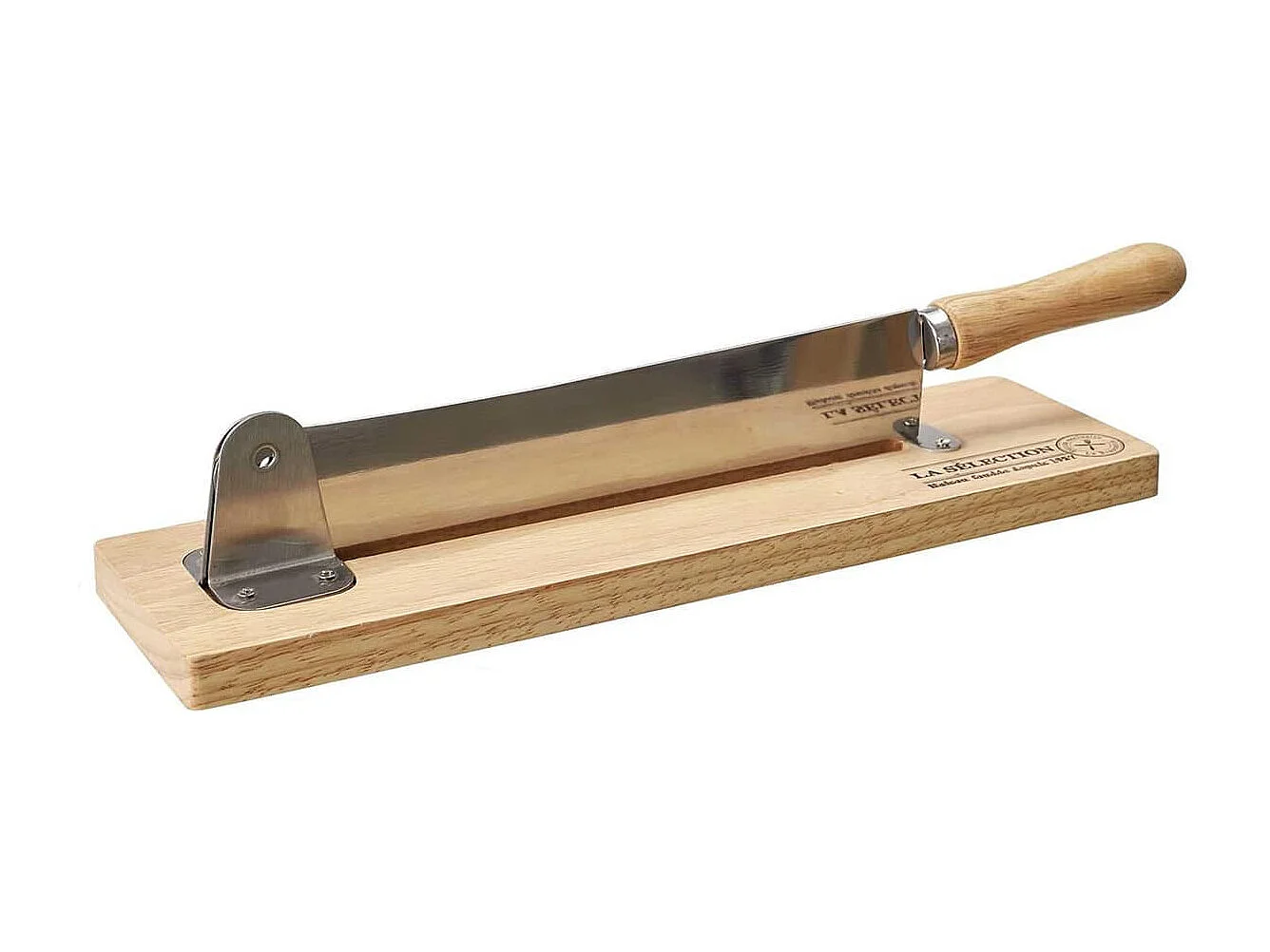 Trancheuse à Pain en Bois et Lame Inox - CROUSTY