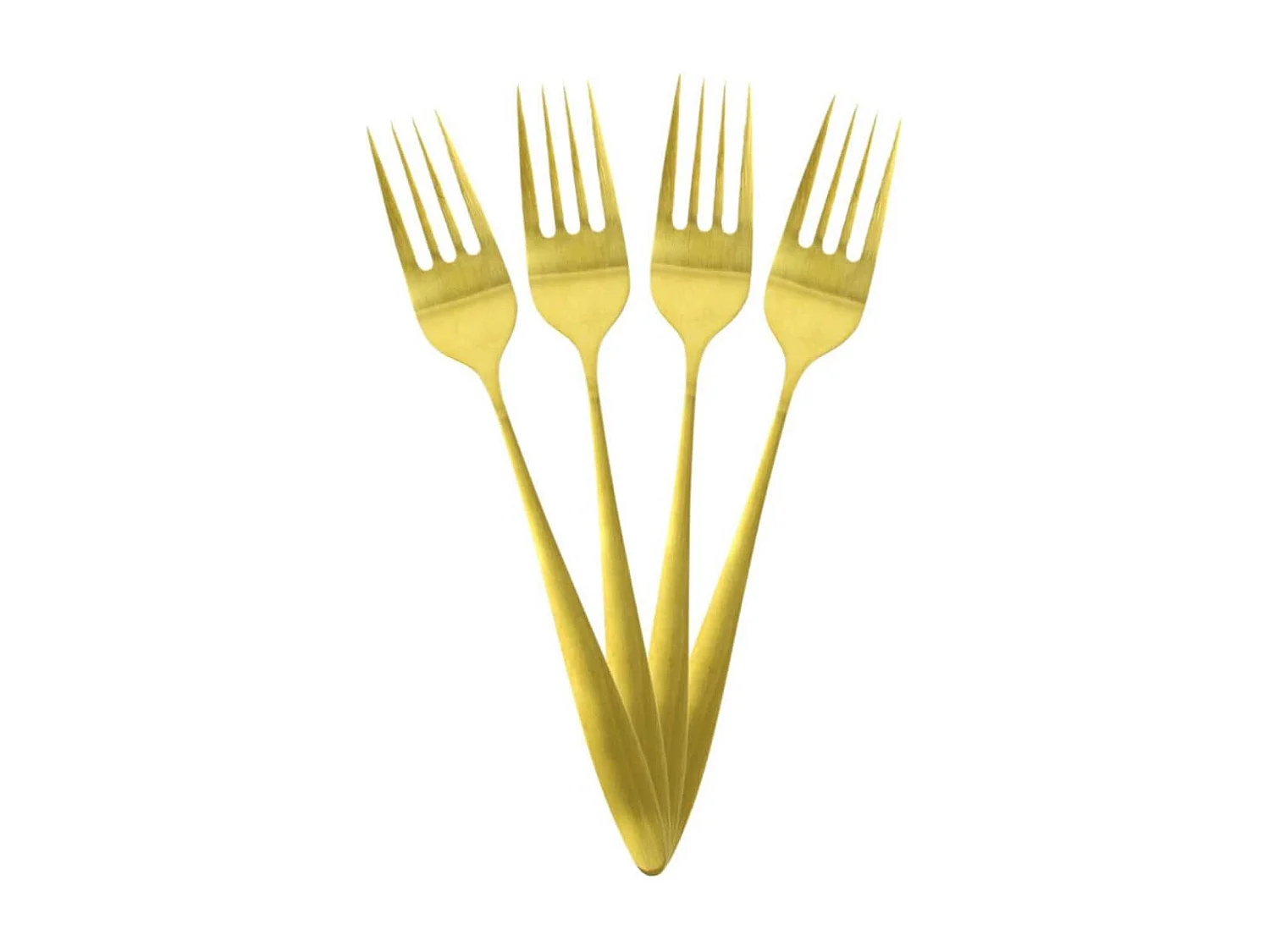 Ménagère 16 Pièces en Acier Inoxydable Doré - STELLA